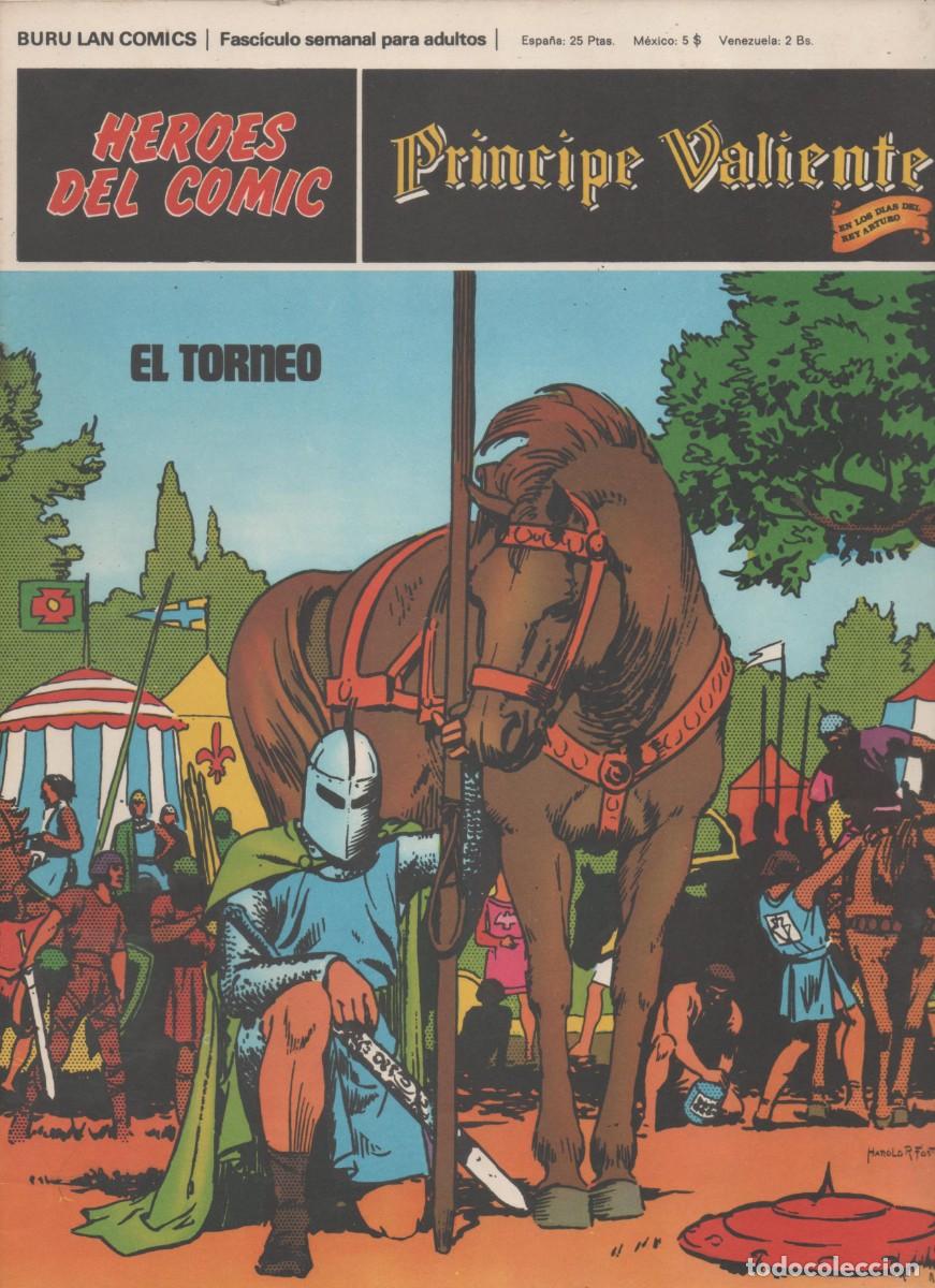 C&oacute;mics: PRINCIPE VALIENTE . HEROES DEL COMIC N&ordm; 3 -D6