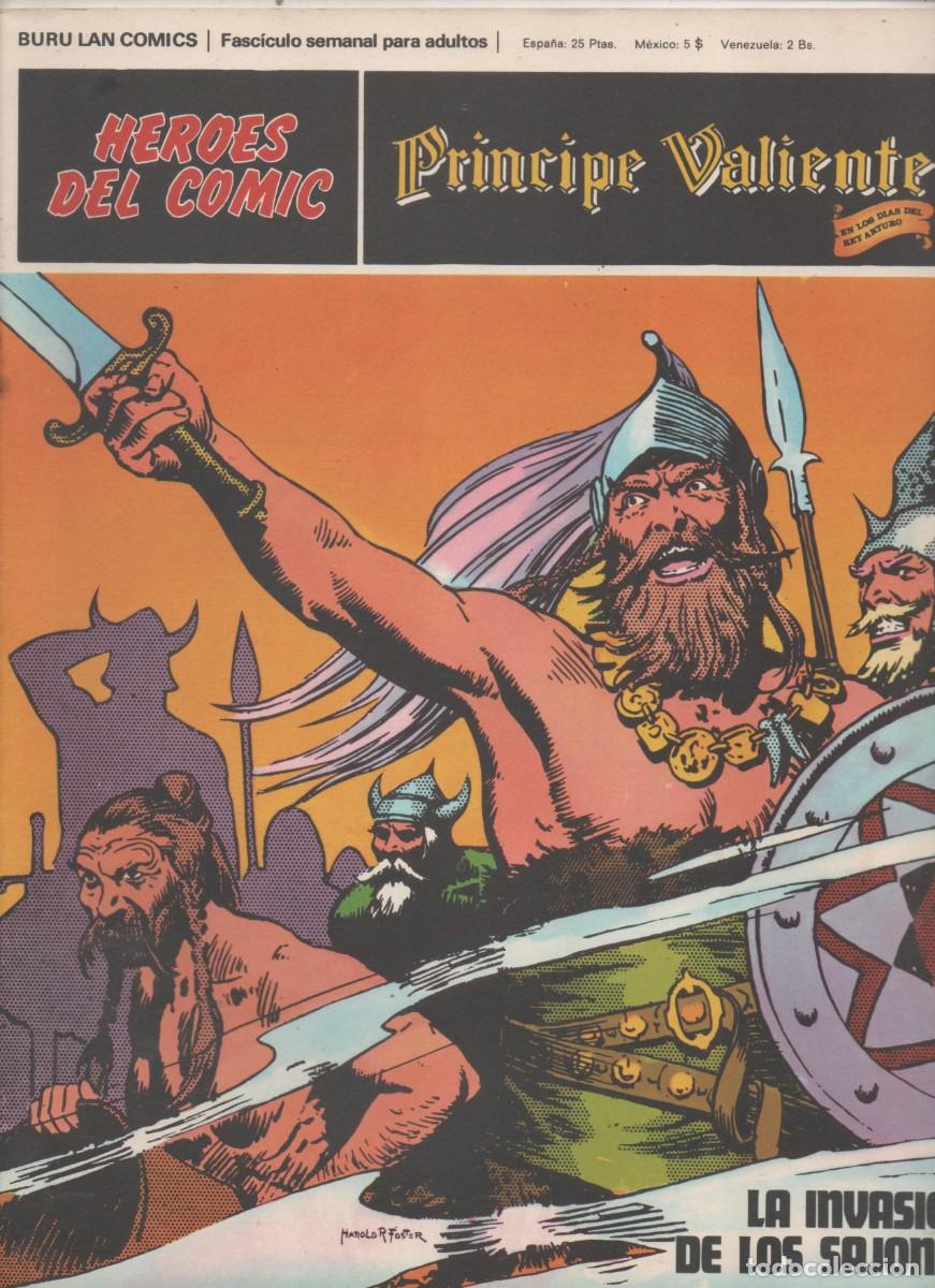 C&oacute;mics: PRINCIPE VALIENTE . HEROES DEL COMIC N&ordm; 6 -D6