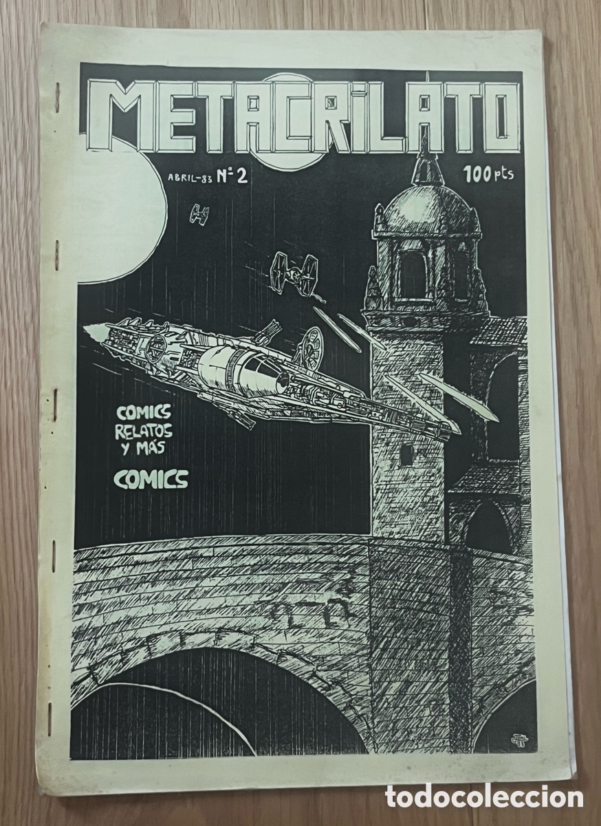 C&oacute;mics: METACRILATO N&deg; 2 (BILBAO 1983). HIST&Oacute;RICO FANZINE ORIGINAL; C&Oacute;MICS. &Agrave;LEX DE LA IGLESIA, TXEMA AGIRIA