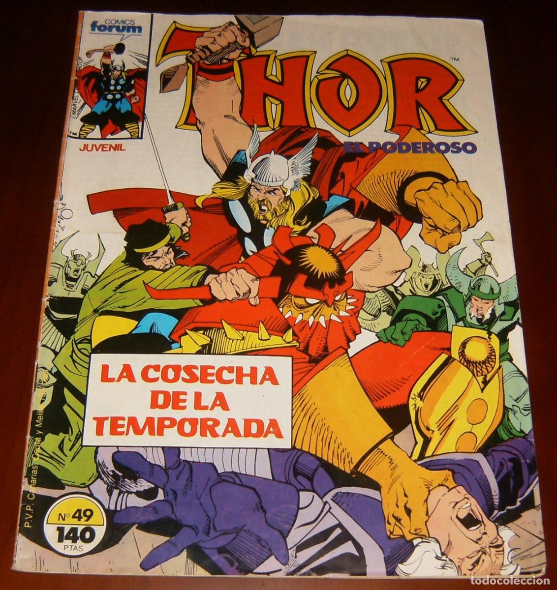 C&oacute;mics: THOR EL PODEROSO N&uacute;mero 49 . Forum . ULTIMO NUMERO
