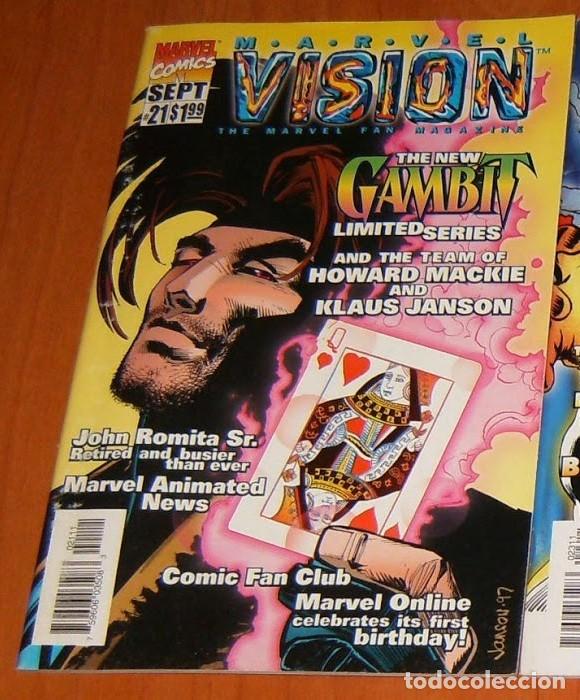 C&oacute;mics: REVISTA . MARVEL VISION N&uacute;mero 21 . September 1997 . MARVEL COMICS . EN INGL&Eacute;S