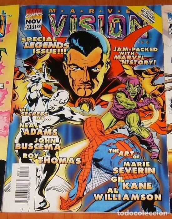 C&oacute;mics: REVISTA . MARVEL VISION N&uacute;mero 23 . November 1997 . MARVEL COMICS . EN INGL&Eacute;S