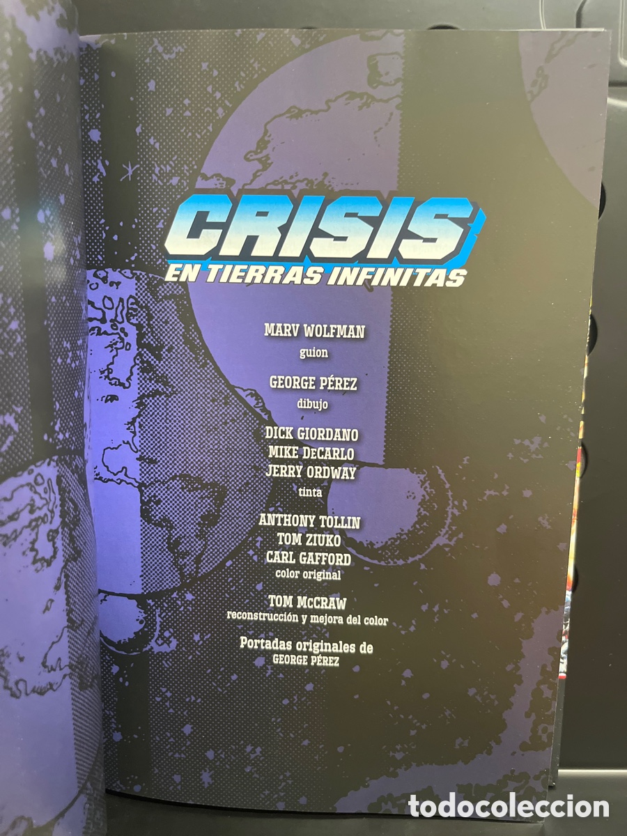 C&oacute;mics: CRISIS EN TIERRAS INFINITAS de MARV WOLFMAN DC ECC ( 2020 ) - Foto 3