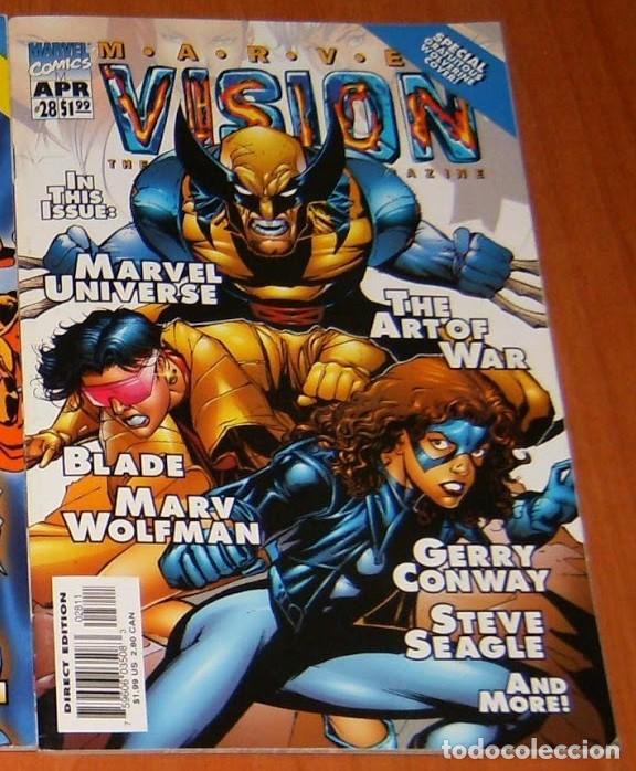 C&oacute;mics: REVISTA . MARVEL VISION N&uacute;mero 28 . April 1998 . MARVEL COMICS . EN INGL&Eacute;S