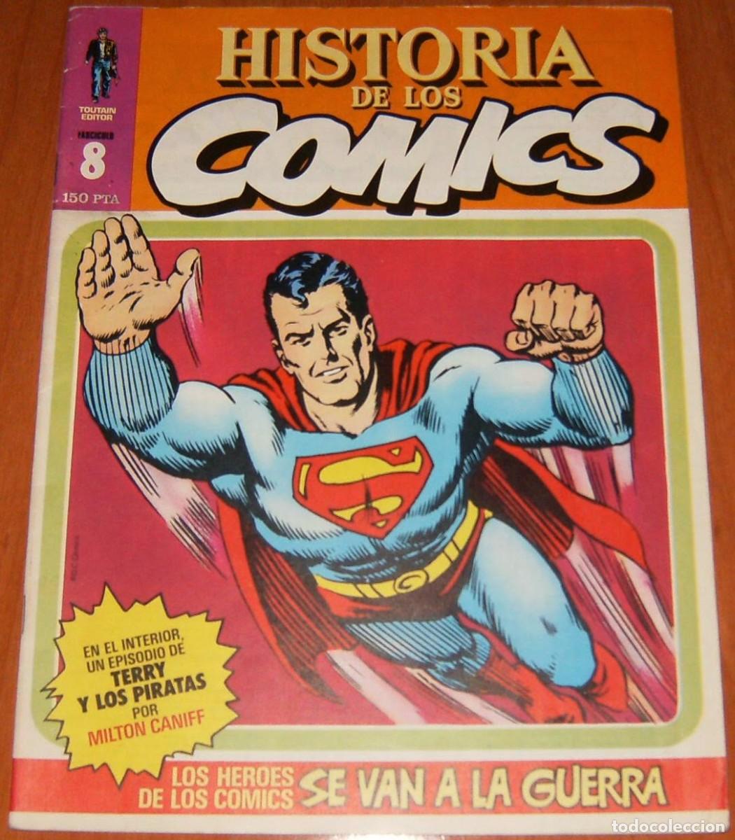 C&oacute;mics: HISTORIA DE LOS COMICS 8 . Toutain Editor . Febrero de 1983