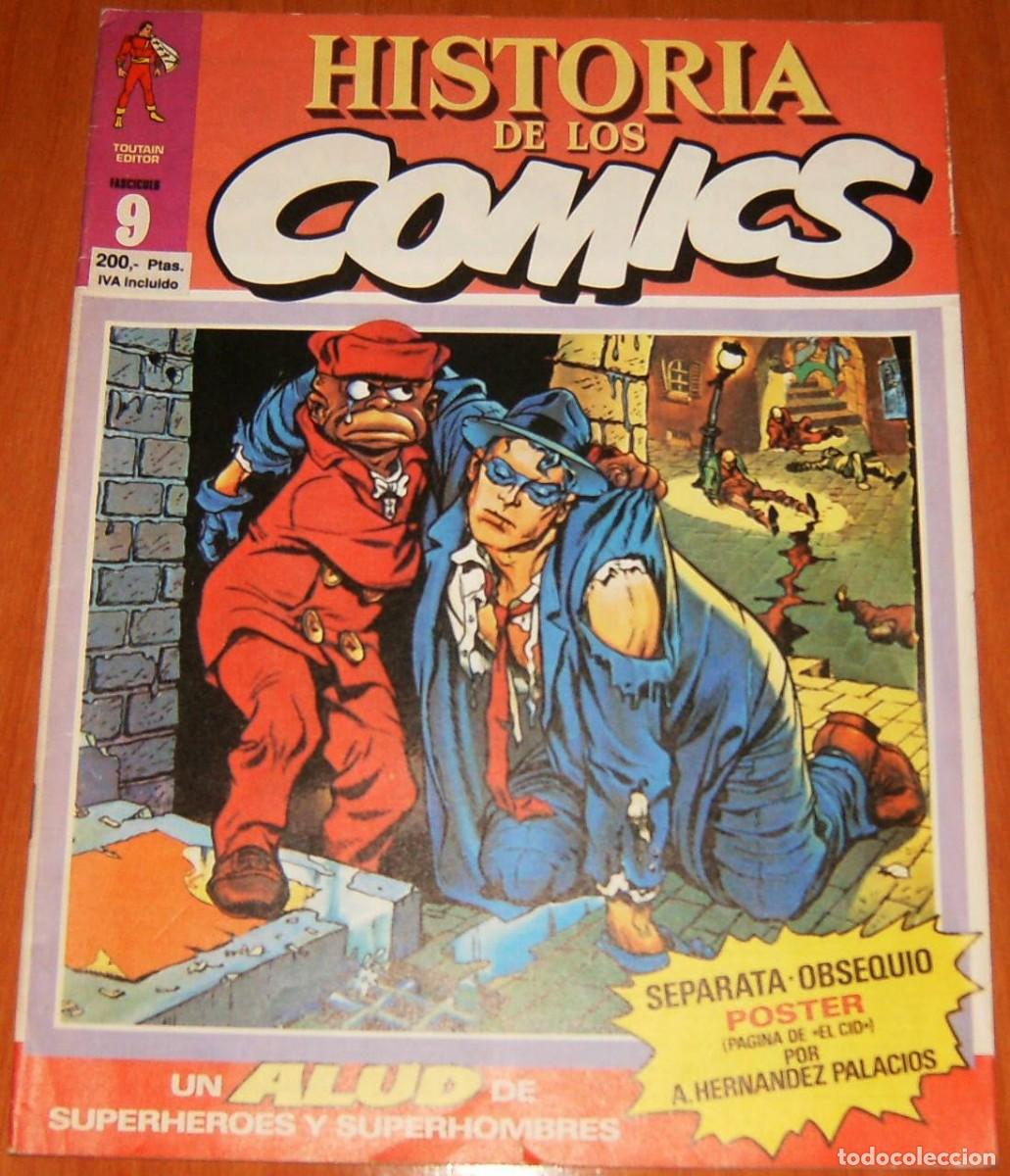 C&oacute;mics: HISTORIA DE LOS COMICS 9 . Toutain Editor . Marzo de 1983
