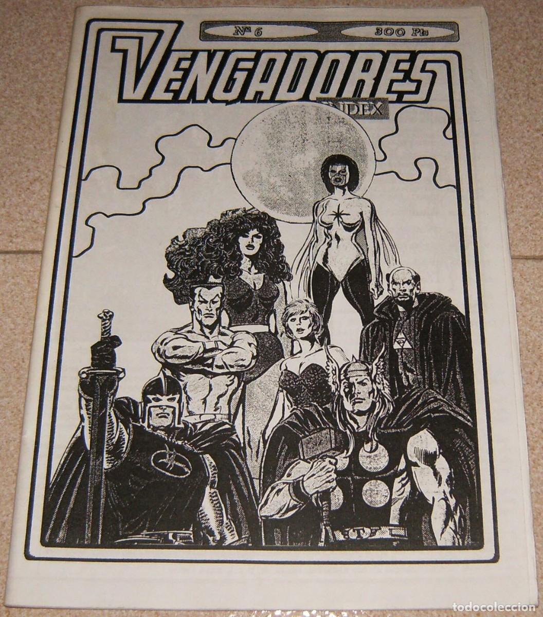 C&oacute;mics: FANZINE . VENGADORES INDEX N&uacute;mero 6