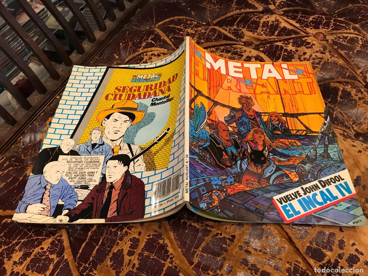 C&oacute;mics: C&Oacute;MIC. METAL HURLANT. N&ordm; 34