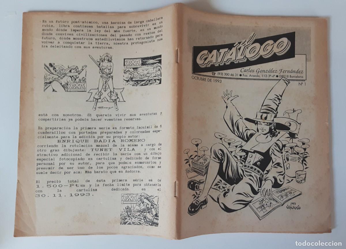 C&oacute;mics: EL CAT&Aacute;LOGO, CARLOS GONZ&Aacute;LEZ FERN&Aacute;NDEZ, OCTUBRE 1993. N&uacute;mero 1.