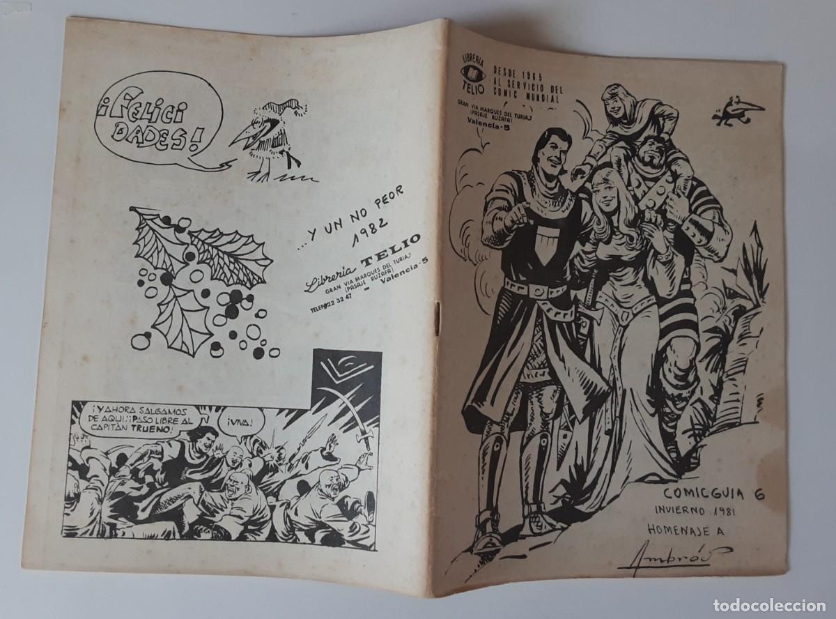 C&oacute;mics: COMIC GUIA N&Uacute;MERO 6, HOMENAJE A AMBR&Oacute;S. INVIERNO 1981.