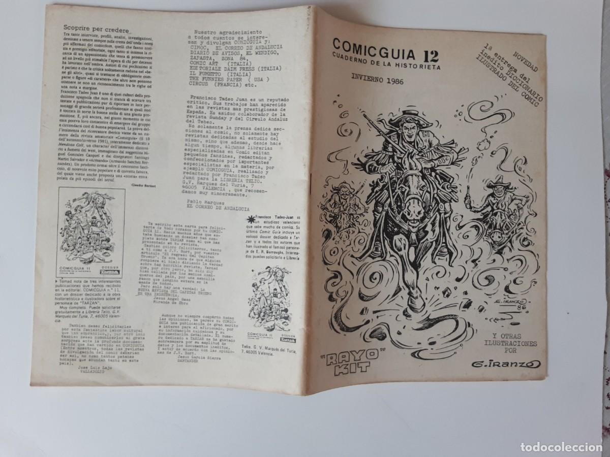 C&oacute;mics: COMIC GUIA N&Uacute;MERO 12, ILUSTRACIONES DE IRANZO. INVIERNO 1986.