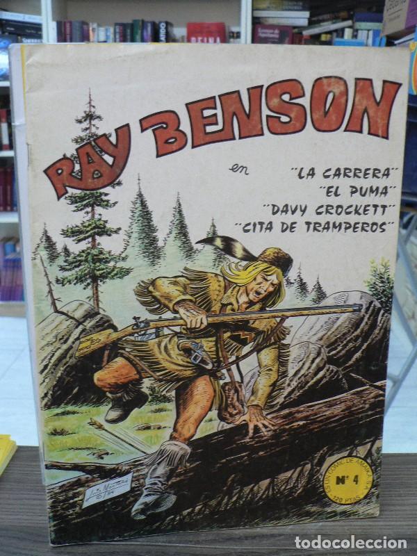 C&oacute;mics: Ray Benson en: La Carrera, El Puma, Davy Crockett, Cita de Tramperos - Luis Monta&ntilde;&aacute; - Editorial Amai