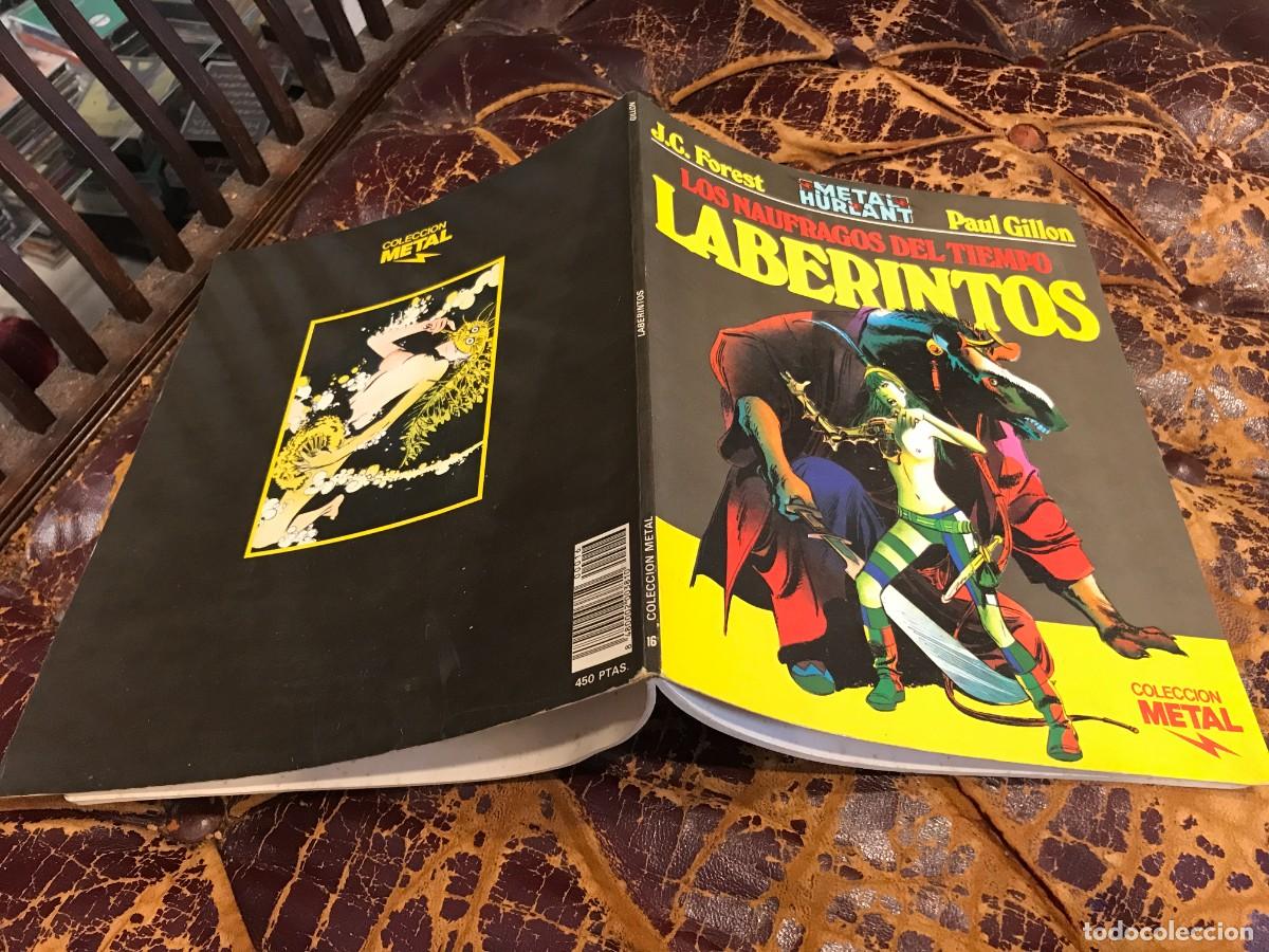 C&oacute;mics: C&Oacute;MIC. METAL HURLANT. N&ordm; 16. COLECCI&Oacute;N METAL. LOS NAUFRAGOS DEL TIEMPO. LABERINTOS
