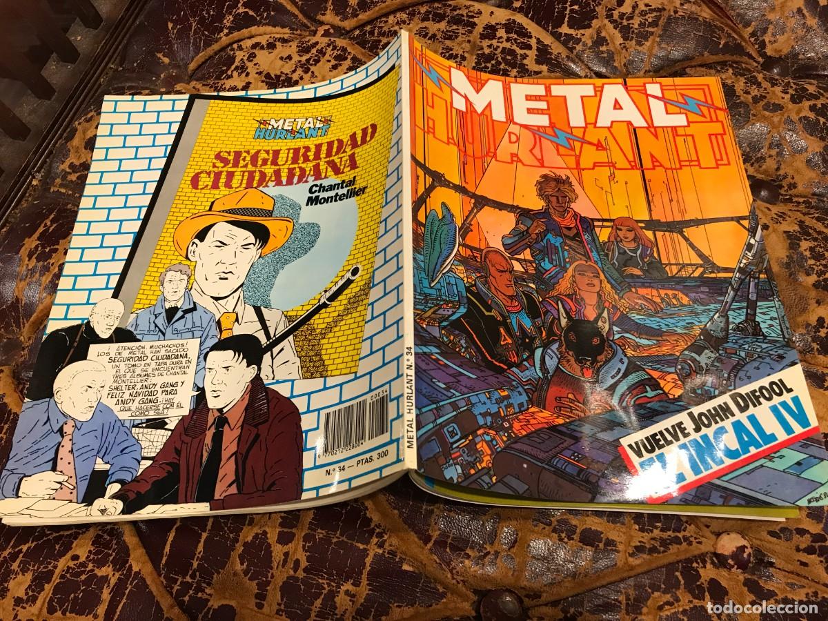 C&oacute;mics: C&Oacute;MIC. METAL HURLANT. N&ordm; 34