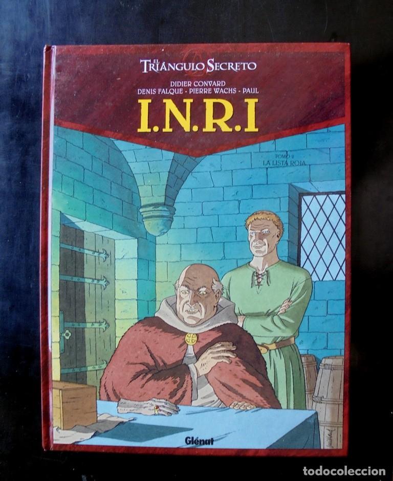 C&oacute;mics: I.N.R.I. El Tri&aacute;ngulo Secreto tomo 2 La lista roja 2006 impecable Gl&eacute;nat, Biblioteca gr&aacute;fica