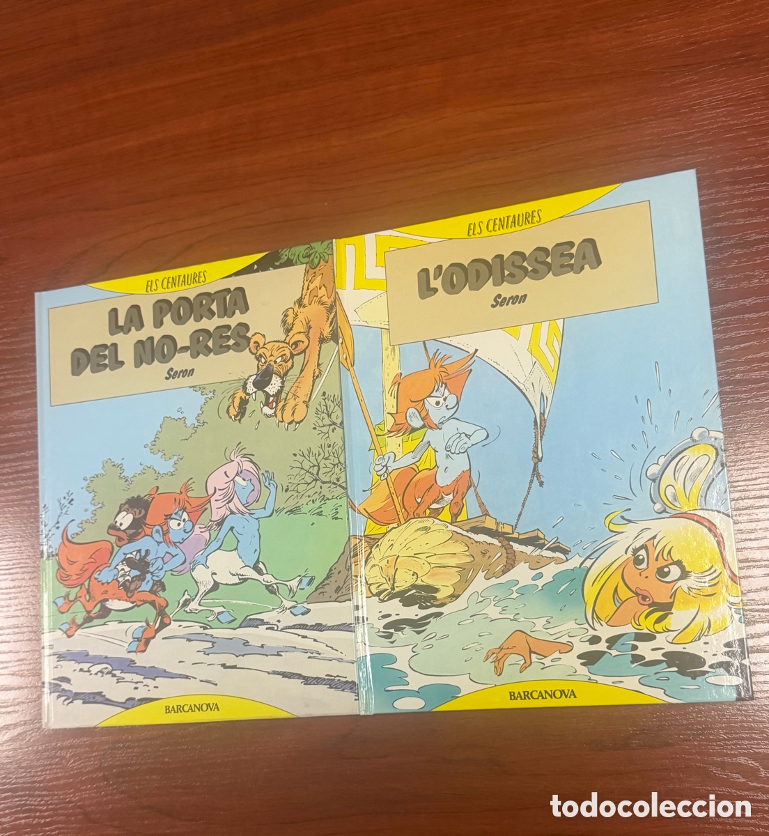 C&oacute;mics: C&ograve;mic tebeo els centaures catal&agrave; la porta del no res i l'odissea barcanova Seron