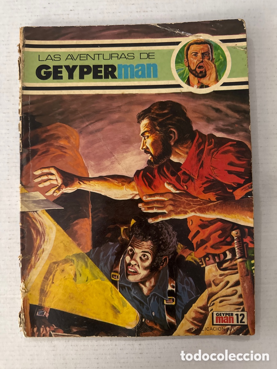 C&oacute;mics: LAS AVENTURAS DE GEYPER MAN #12 &laquo;MUY MUY RARO&raquo; EDICIONES RECREATIVAS