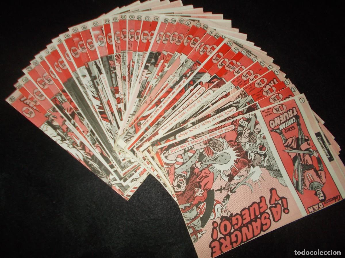 C&oacute;mics: Lote de n&ordm; 1 a 40 EL CAPIT&Aacute;N TRUENO El Peri&oacute;dico Extremadura 1990. Cuaderno Comic
