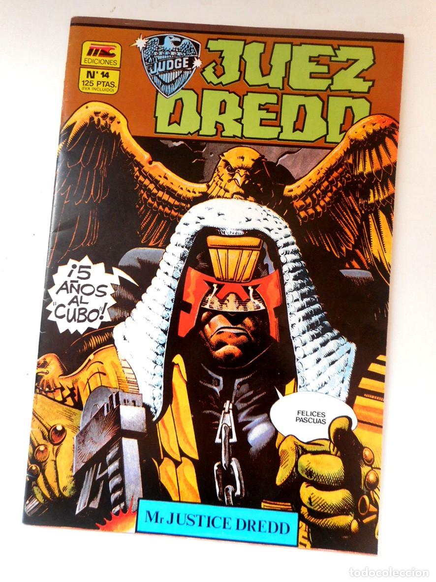 C&oacute;mics: JUEZ DREDD N&ordm;14 LA COSA ESTELAR (MC EDICIONES- MAYO 1987) T.B.GROVER - CARLOS EZQUERRA