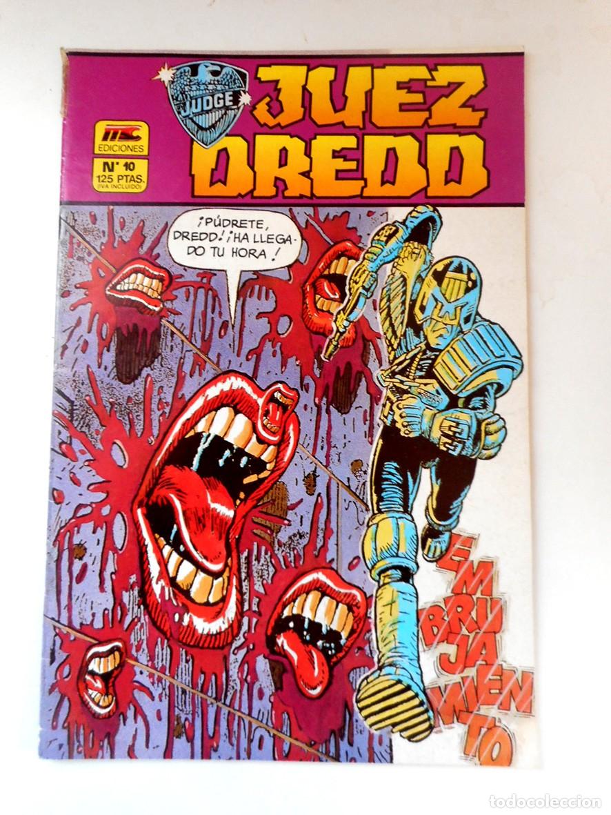 C&oacute;mics: JUEZ DREDD N&ordm;10 EMBRUJAMIENTO (MC EDICIONES- ENERO 1987) T.B.GROVER - BRETT EWINS