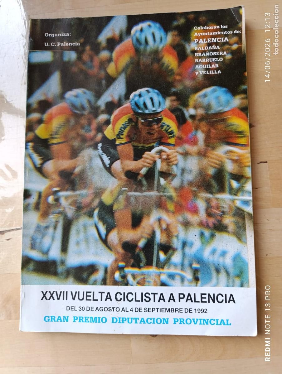 C&oacute;mics: XXVII VUELTA CICLISTA A PALENCIA.1992.
