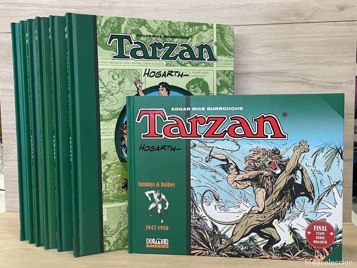 C&oacute;mics: Tarz&aacute;n Hogarth - Sunday pages / Completo 7 vol&uacute;menes / Dolmen / Burne Hogarth