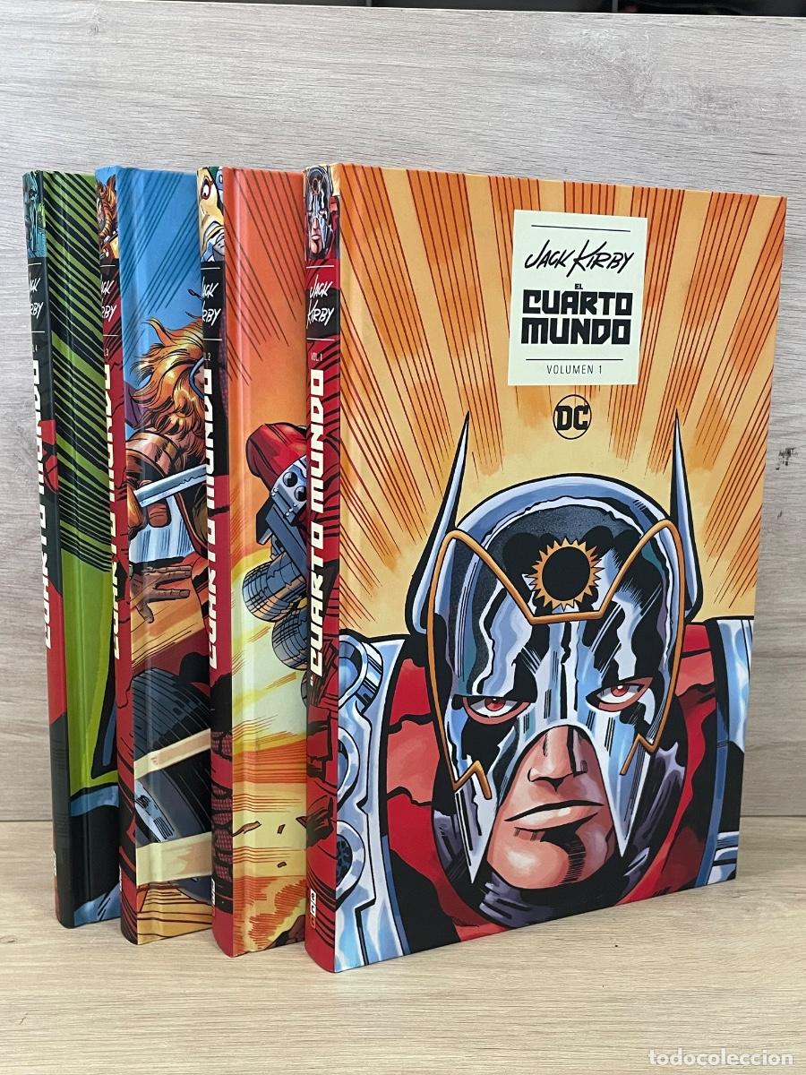 C&oacute;mics: El Cuarto Mundo de Jack Kirby / Completo 4 vol&uacute;menes / ECC