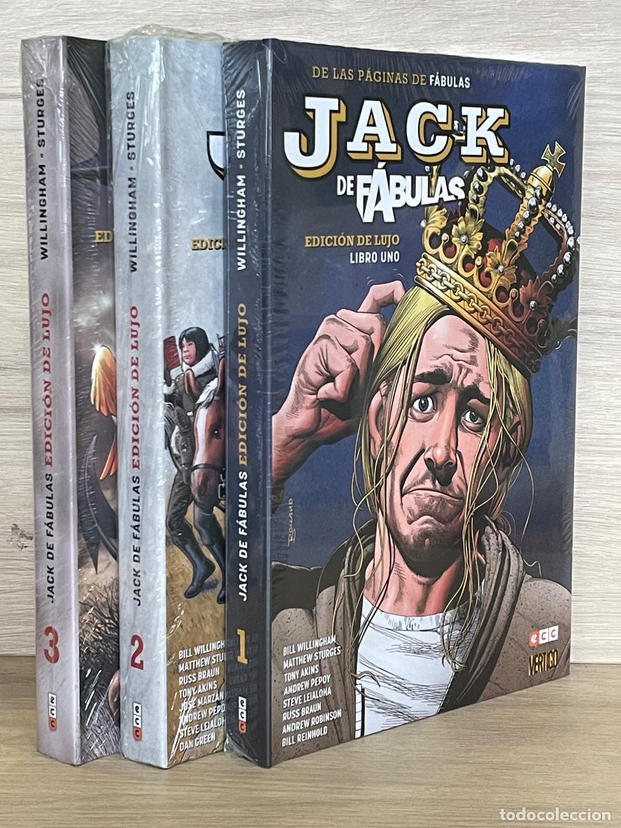 C&oacute;mics: Jack de F&aacute;bulas: Edici&oacute;n de lujo / Completa 3 Vol&uacute;menes / Bill Willingham, Matthew Sturges