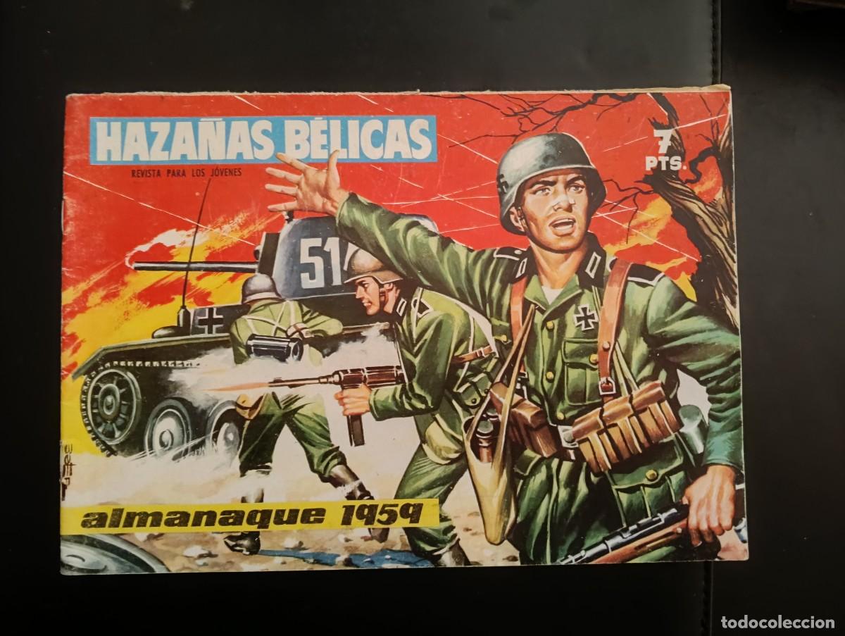 C&oacute;mics: COMIC HAZA&Ntilde;AS BELICAS - ALMANAQUE 1959