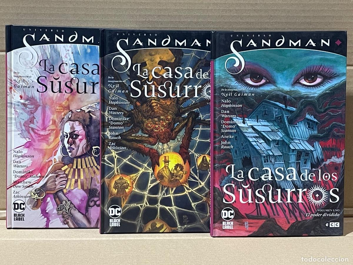 C&oacute;mics: Universo Sandman La casa de los susurros / Completo 3 vol&uacute;menes / Neil Gaiman, Dan Watter