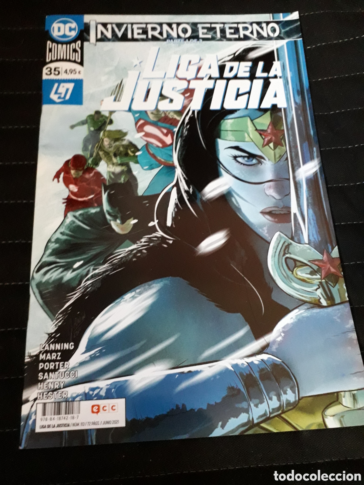 C&oacute;mics: LIGA DE LA JUSTICIA N&Uacute;MERO 35/113. EXCELENTE ESTADO