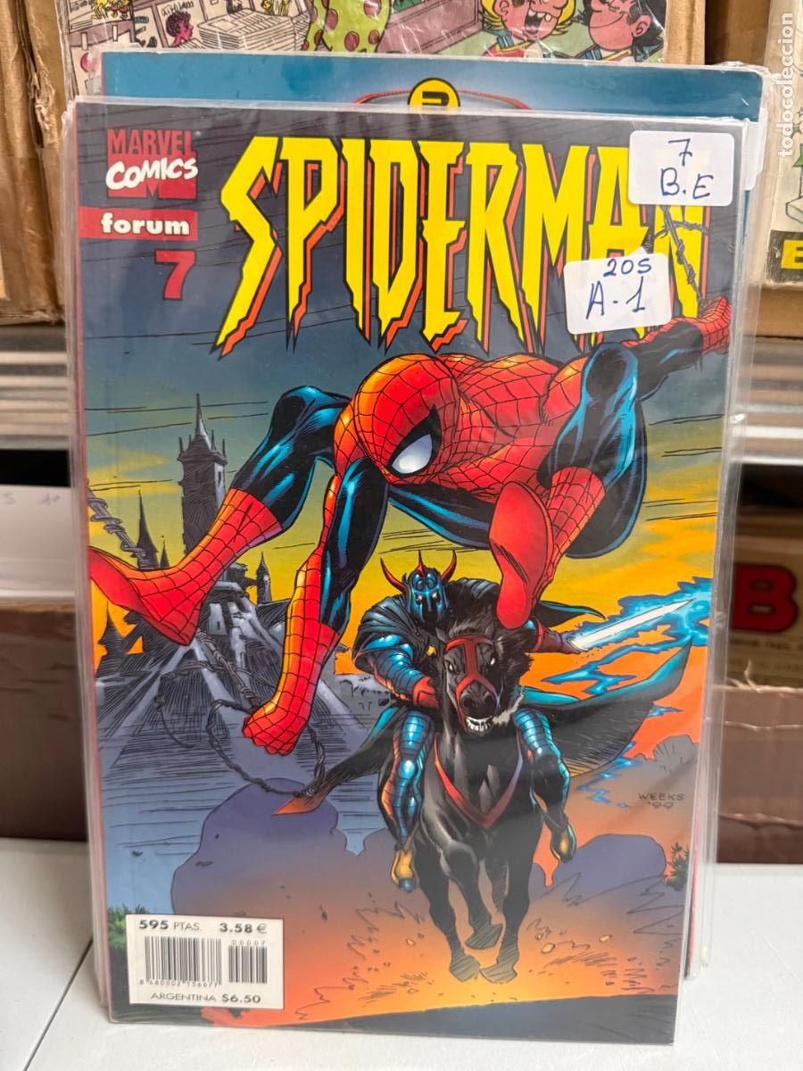 C&oacute;mics: SPIDERMAN EDITORIAL PANINI NUMERO 7