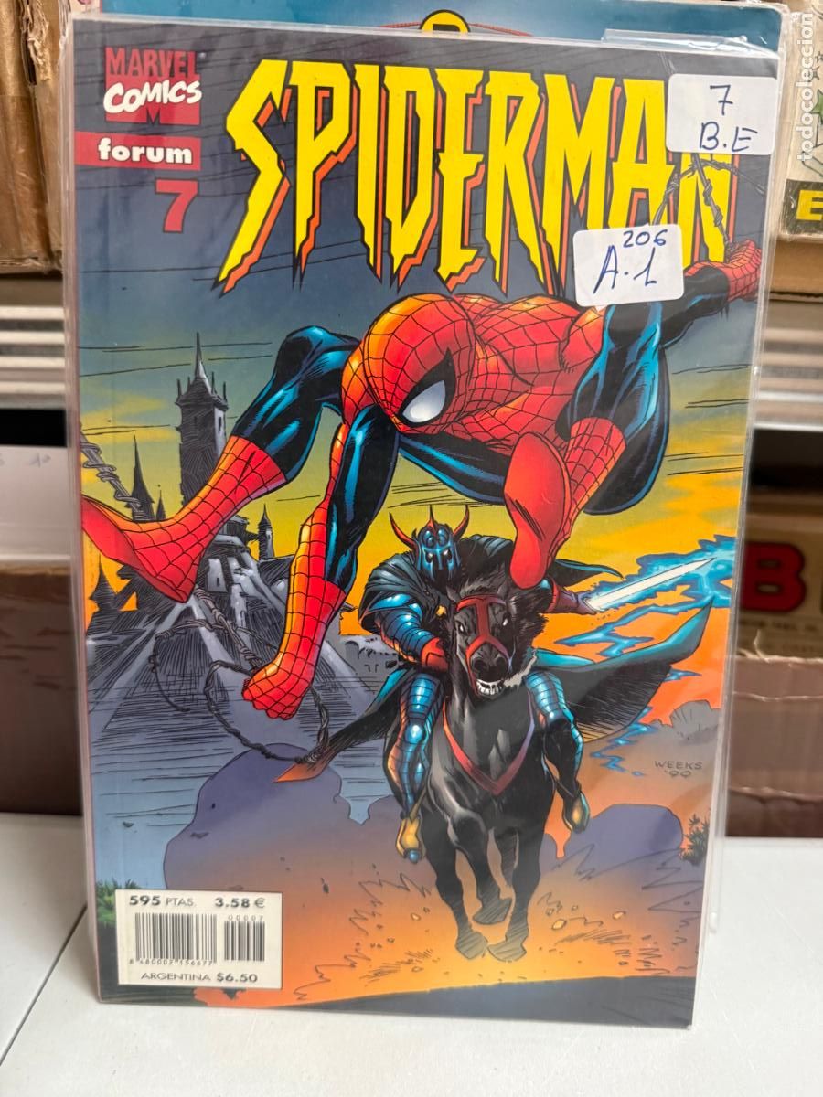 C&oacute;mics: SPIDERMAN EDITORIAL PANINI NUMERO 7