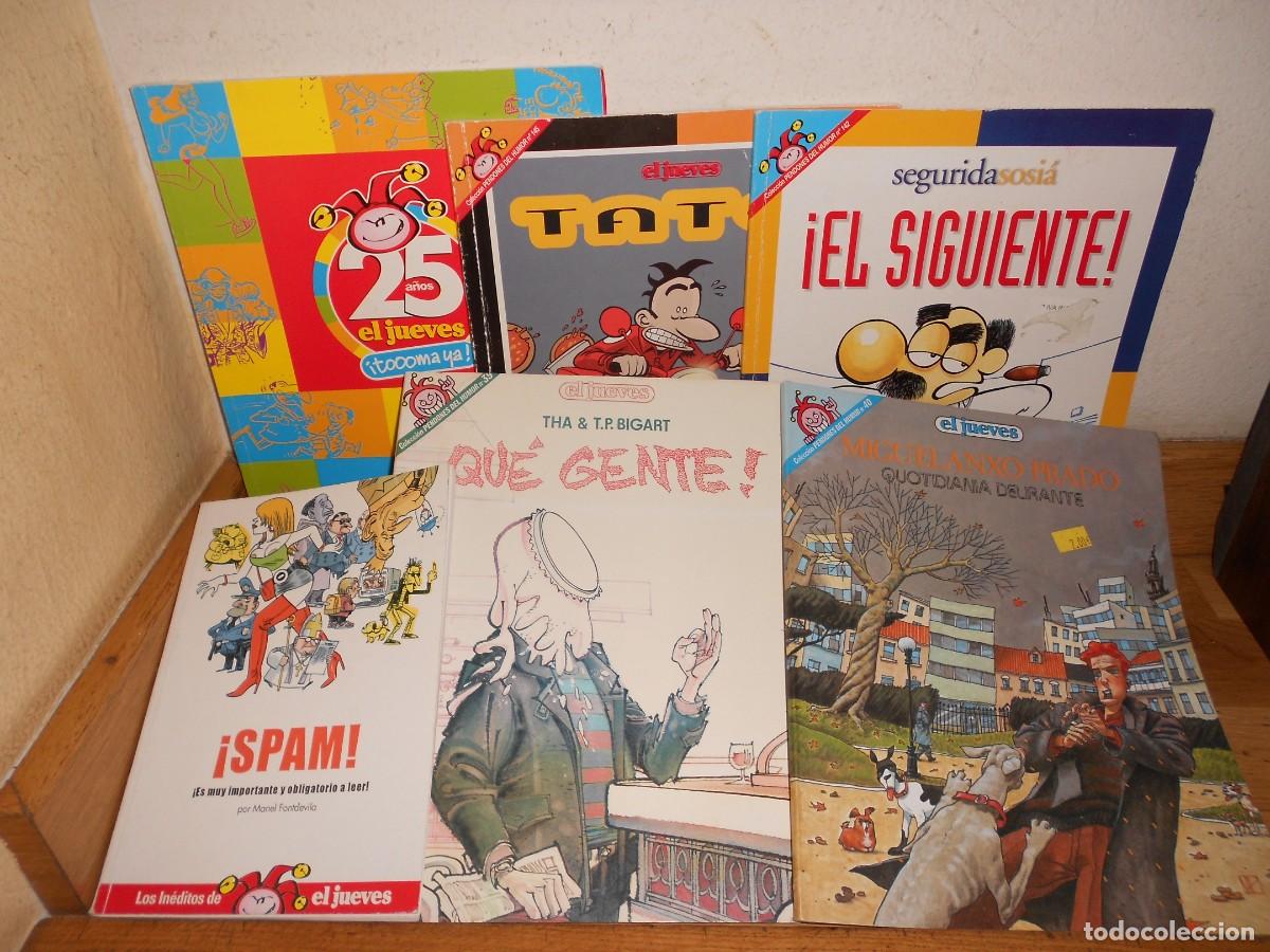 C&oacute;mics: 6 COMICS EL JUEVES : 25 A&Ntilde;OS * TATO + QUE GENTE + SEGURIDASOSIA + MIGUELANXO PRADO + SPAM - 1&euro;y+
