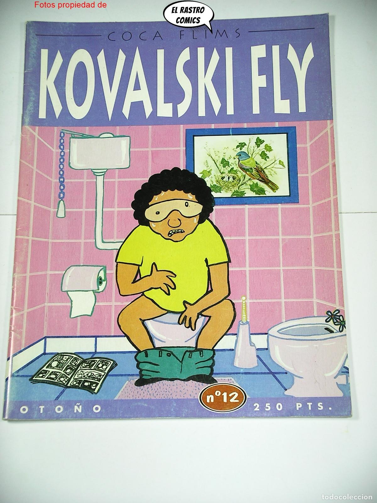 C&oacute;mics: Kovalski Fly n&ordm; 12, Coca Films 1994, fanzine de Valencia