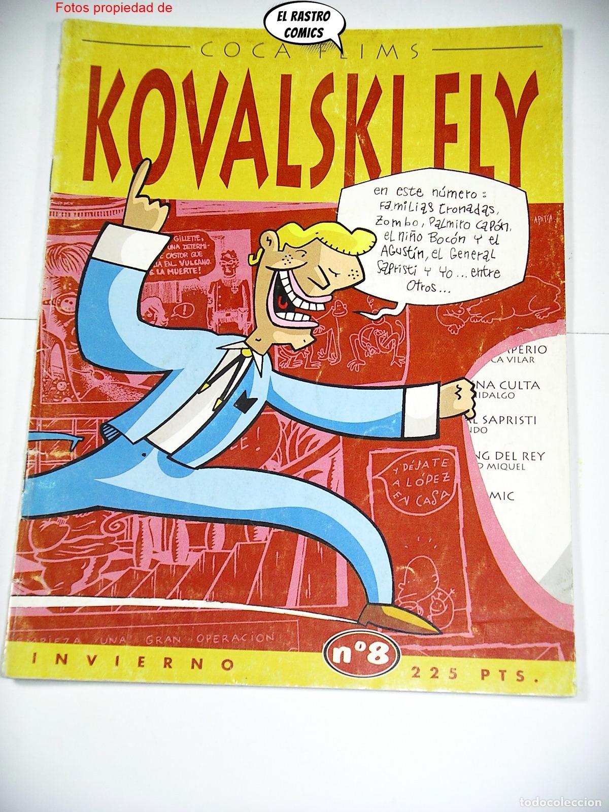 C&oacute;mics: Kovalski Fly n&ordm; 8, Coca Films 1994, fanzine de Valencia
