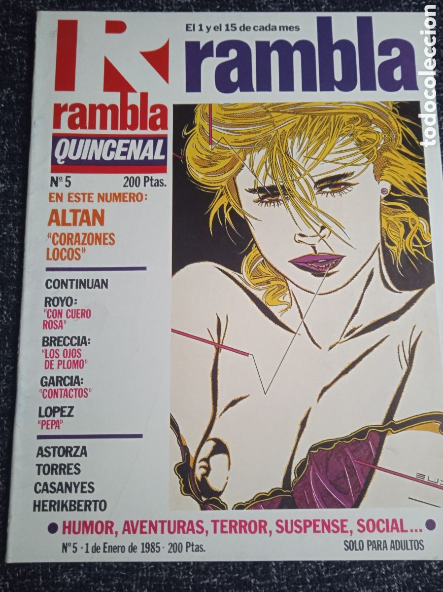C&oacute;mics: RAMBLA QUINCENAL N&ordm; 5
