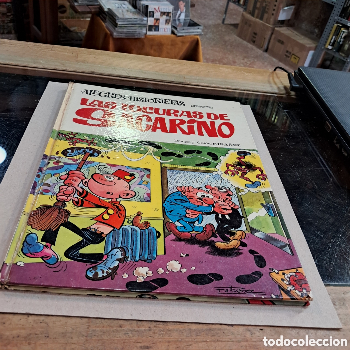 C&oacute;mics: Alegres historietas ,Las locuras de Sacarino, 6, Bruguera