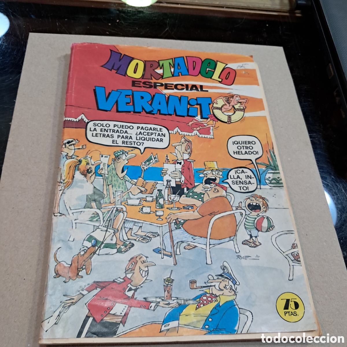 C&oacute;mics: Mortadelo especial veranito, 75 pesetas, numero 89