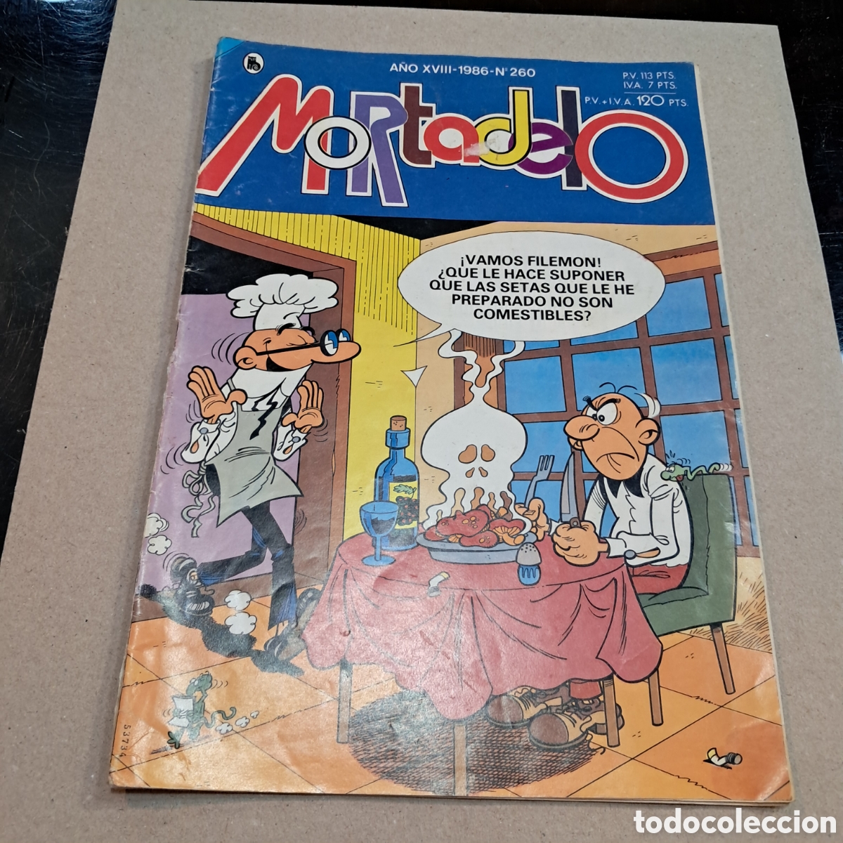 C&oacute;mics: Mortadelo 120 pesetas, 1986 ,numero 260,