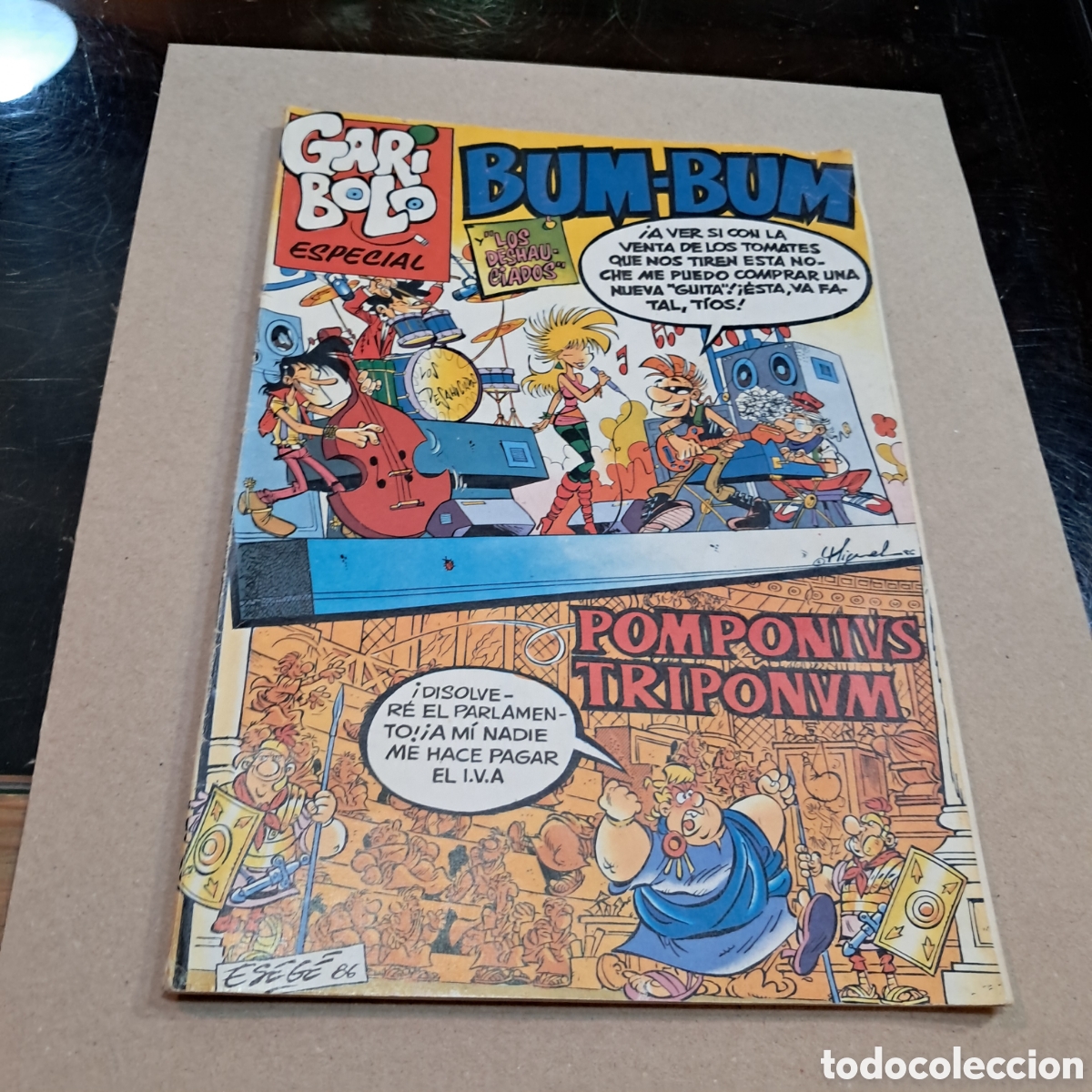 C&oacute;mics: Garibolo Especial, Bum Bum, 195 pesetas, a&ntilde;o 1, numero 3