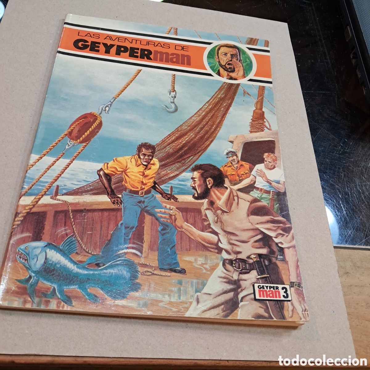 C&oacute;mics: Las aventuras dw Geyperman, numero 3, 90 pesetas