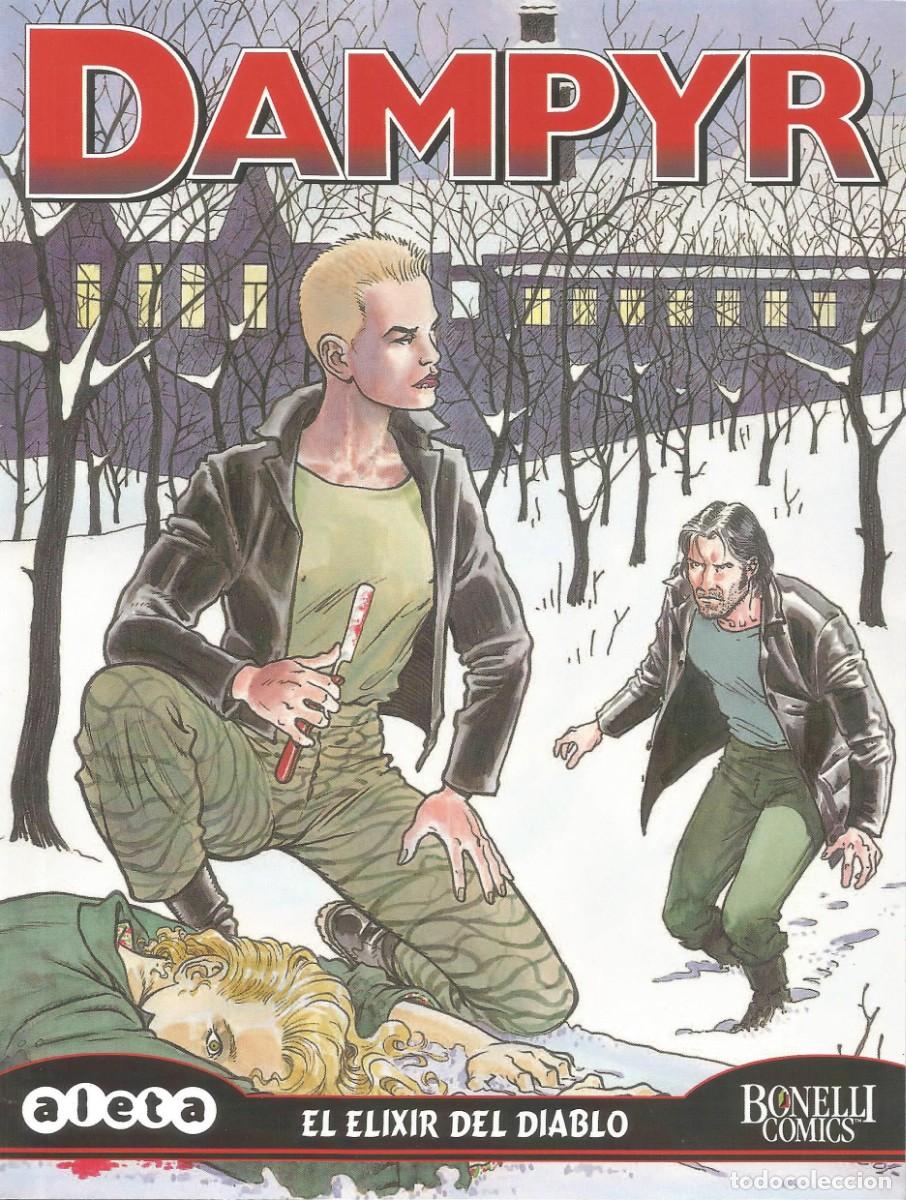 C&oacute;mics: Dampyr - 'El elixir del diablo' - N&uacute;mero 24 - Aleta Ediciones - Bonelli Comics - &iexcl;Historia completa!