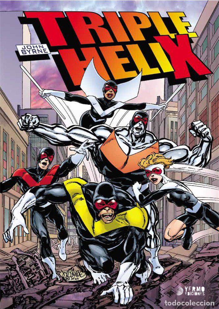 C&oacute;mics: Triple Helix (Obra completa) (Yermo Ediciones) - John Byrne; John Byrne