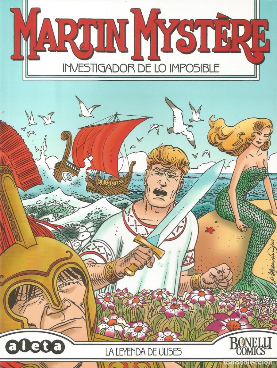 C&oacute;mics: Martin Myst&egrave;re - 'La leyenda de Ulises' - N&uacute;mero 25 - Aleta Ediciones - Bonelli Comics