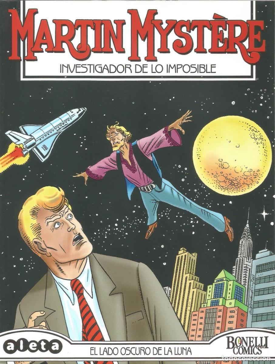 C&oacute;mics: Martin Myst&egrave;re - 'El lado oscura de la luna' - N&uacute;mero 26 - Aleta Ediciones - Bonelli Comics
