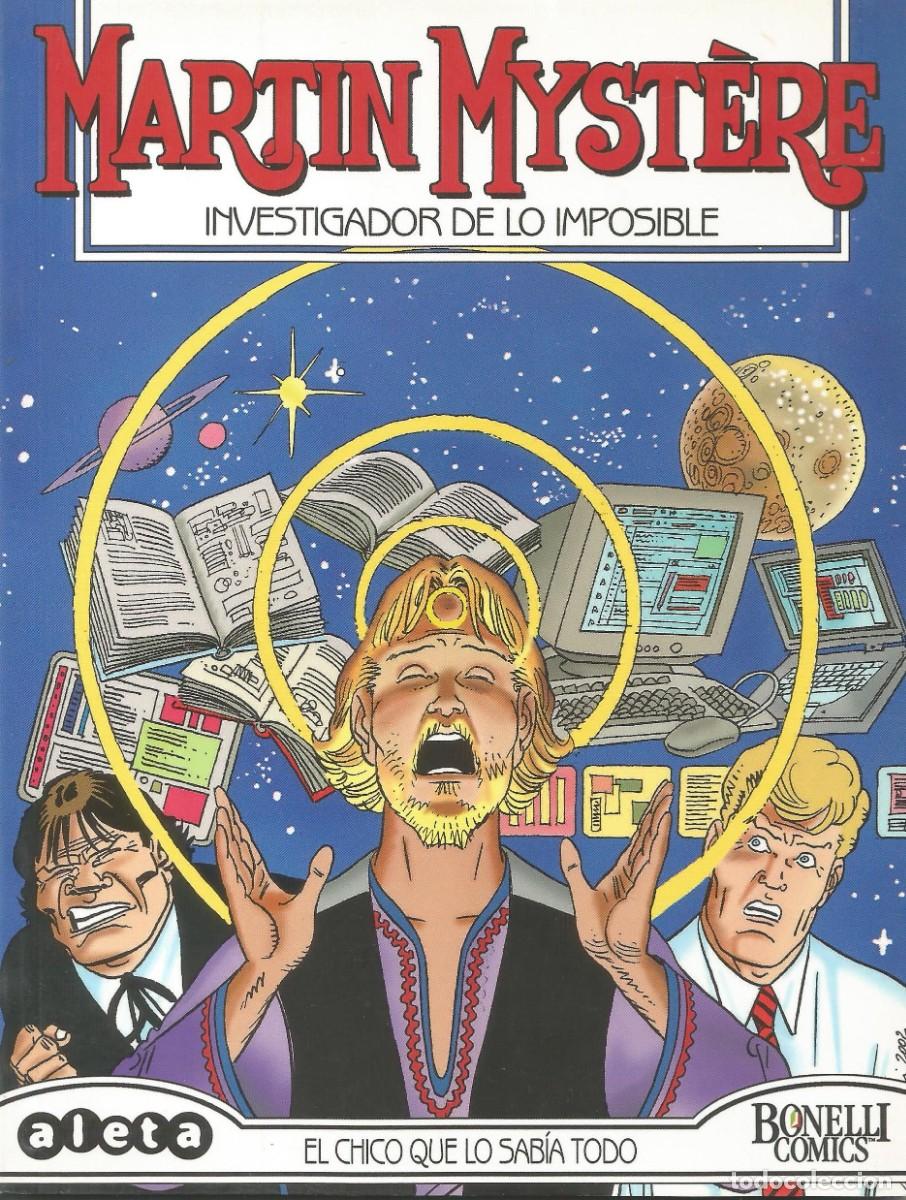 C&oacute;mics: Martin Myst&egrave;re - 'El chico que lo sab&iacute;a todo' - N&uacute;mero 27 - Aleta Ediciones - Bonelli Comics