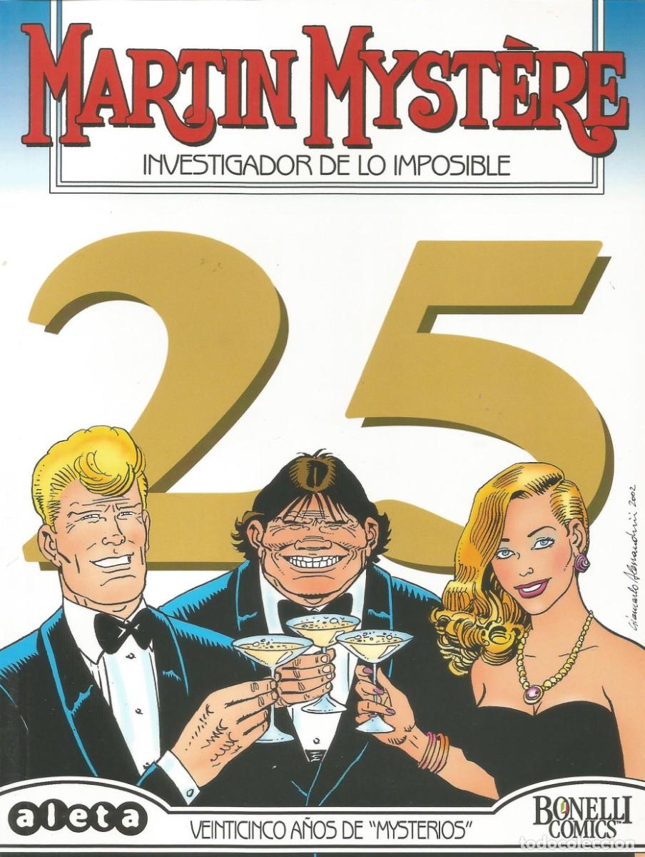 C&oacute;mics: Martin Myst&egrave;re - 'Veinticinco a&ntilde;os de &rdquo;Mysterios&rdquo;' - N&uacute;mero 28 - Aleta Ediciones - Bonelli Comics