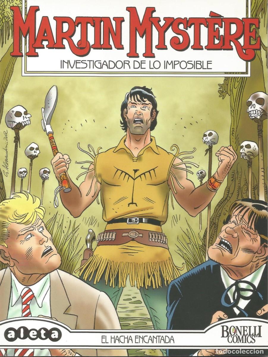 C&oacute;mics: Martin Myst&egrave;re - 'El hacha encantada' - N&uacute;mero 29 - Aleta Ediciones - Bonelli Comics