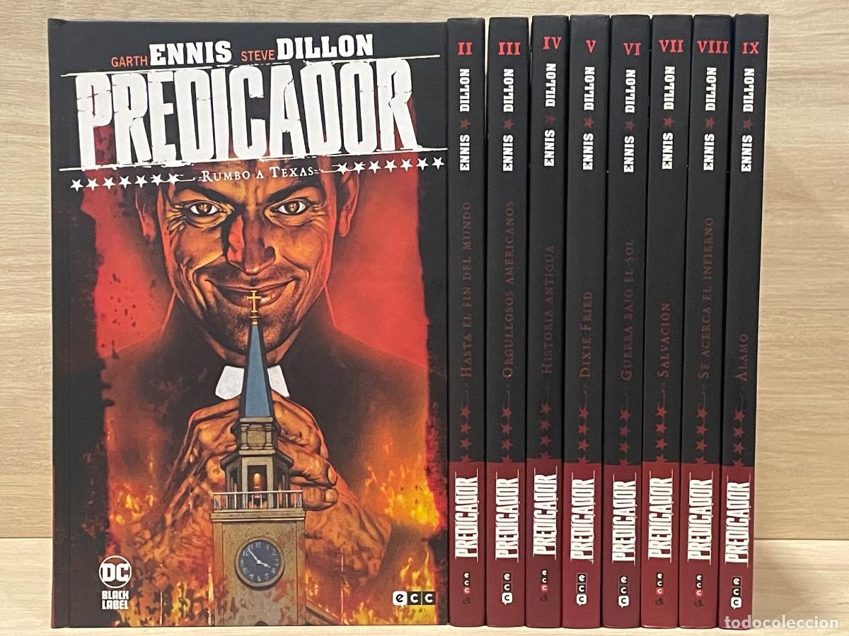 C&oacute;mics: Predicador / Completo 9 vol&uacute;menes / Garth Ennis, Steve Dillon